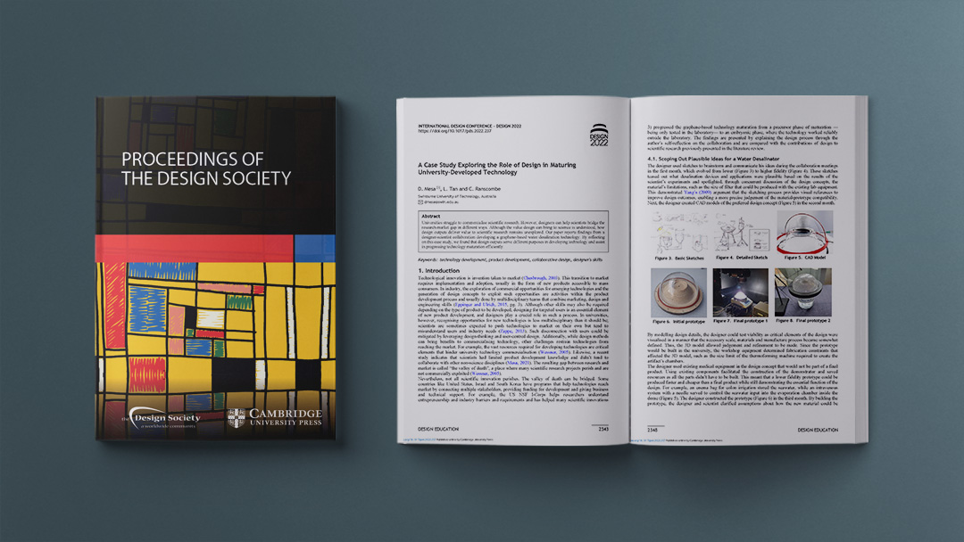  A Case Study Exploring the Role of Design in Maturing University-Developed Technology 