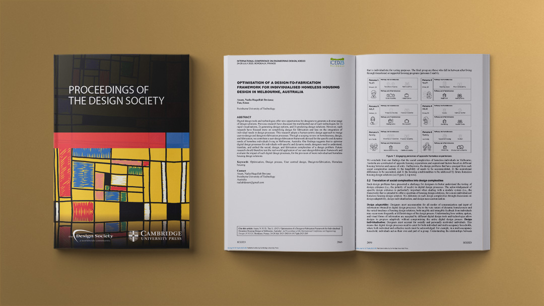 Optimisation of design-to-fabrication framework for homeless housing design